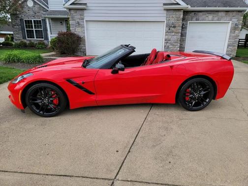 Red 2014 Chevrolet Corvette Stingray Z51