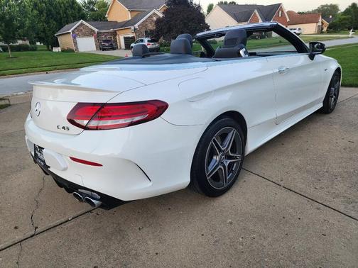 White 2019 Mercedes-Benz AMG C 43 4MATIC