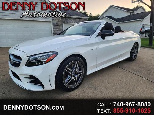 White 2019 Mercedes-Benz AMG C 43 4MATIC