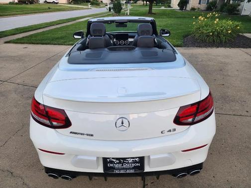 White 2019 Mercedes-Benz AMG C 43 4MATIC