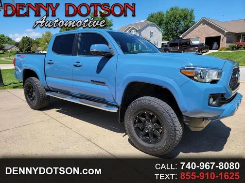 Cavalry Blue 2019 Toyota Tacoma TRD Sport