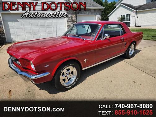Red 1966 Ford Mustang Base