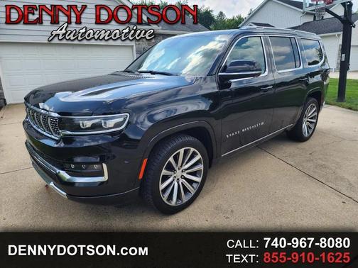 Diamond Black Crystal Pearlcoat 2022 Jeep Grand Wagoneer Series II 4x4