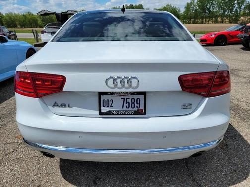 White 2012 Audi A8 4.2