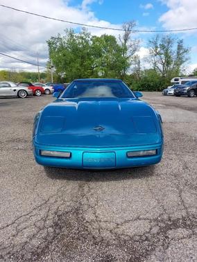 Teal 1995 Chevrolet Corvette Base