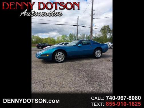 Teal 1995 Chevrolet Corvette Base