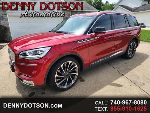 Red Carpet Metallic Tinted Clearcoat 2020 Lincoln Aviator Reserve AWD