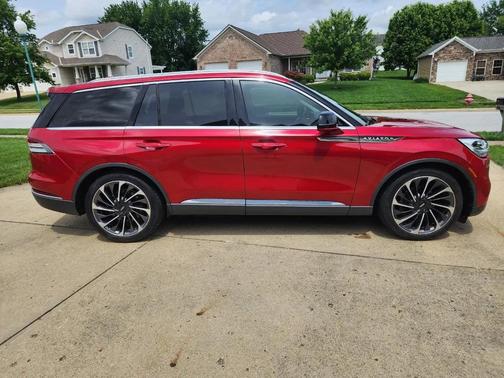 Red Carpet Metallic Tinted Clearcoat 2020 Lincoln Aviator Reserve AWD
