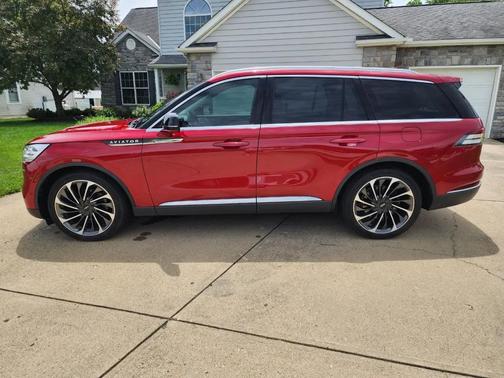 Red Carpet Metallic Tinted Clearcoat 2020 Lincoln Aviator Reserve AWD
