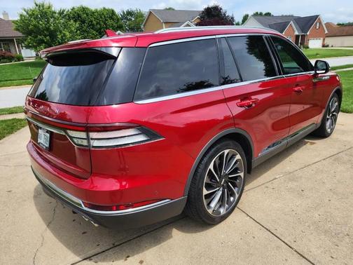 Red Carpet Metallic Tinted Clearcoat 2020 Lincoln Aviator Reserve AWD