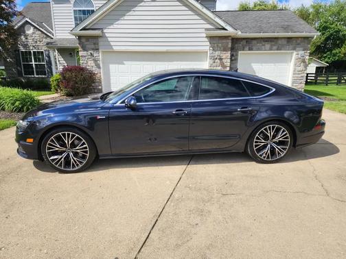 Moonlight Blue Metallic 2017 Audi A7 3.0T Premium Plus