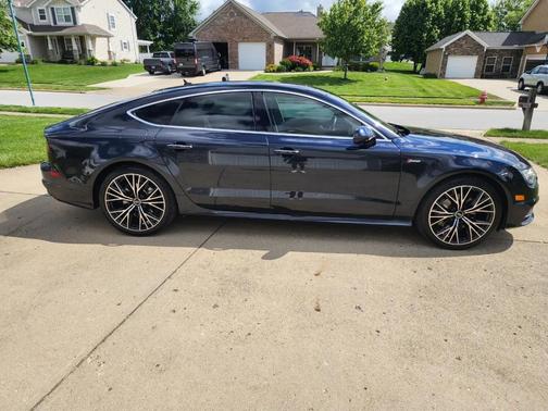 Moonlight Blue Metallic 2017 Audi A7 3.0T Premium Plus