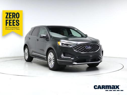 Green 2024 Ford Edge Titanium