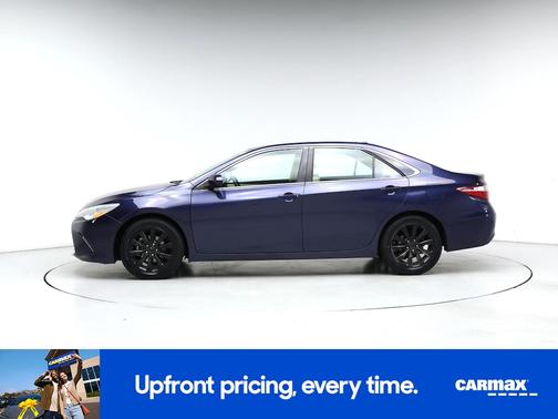 Blue 2015 Toyota Camry XLE