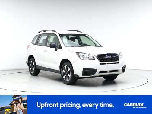 White 2018 Subaru Forester 2.5I