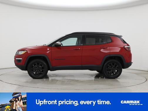 Red 2020 Jeep Compass Trailhawk