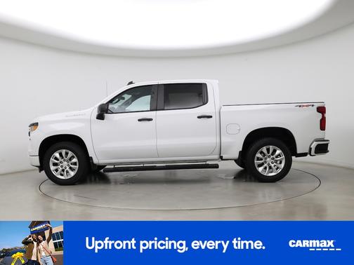White 2023 Chevrolet Silverado 1500 Custom