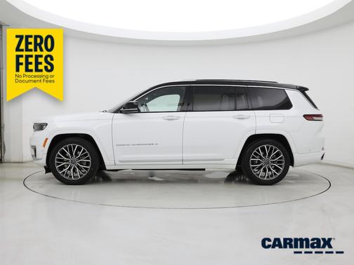 White 2021 Jeep Grand Cherokee L Summit Reserve