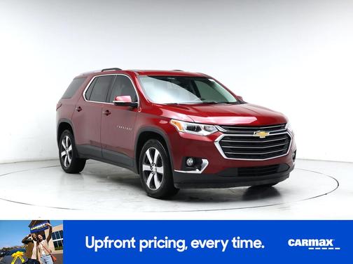 Red 2018 Chevrolet Traverse LT