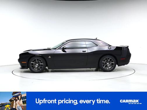 Black 2016 Dodge Challenger R/T Scat Pack