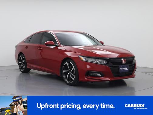 Red 2020 Honda Accord Sport