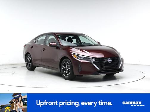 Burgundy 2025 Nissan Sentra SV