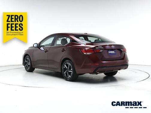 Burgundy 2025 Nissan Sentra SV