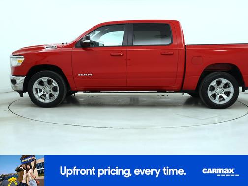 Red 2022 RAM 1500 Bighorn
