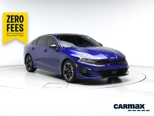 Blue 2022 Kia K5 GT-Line