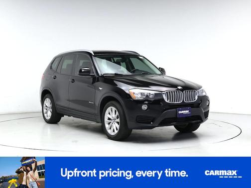 Black 2017 BMW X3 SDrive28i