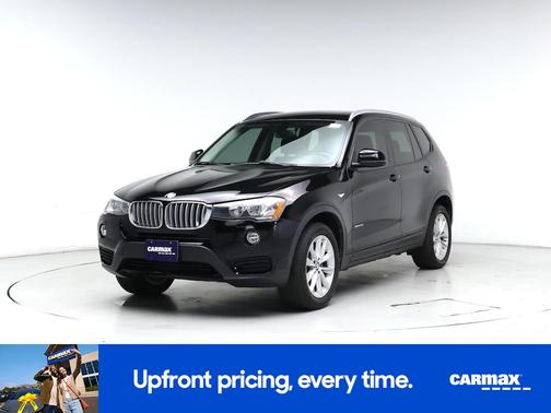 Black 2017 BMW X3 SDrive28i