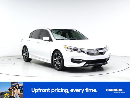 White 2017 Honda Accord Sport SE