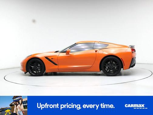 Orange 2019 Chevrolet Corvette Stingray