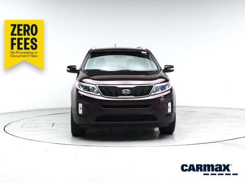 Burgundy 2015 Kia Sorento LX