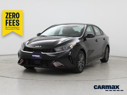 Black 2022 Kia Forte GT-Line
