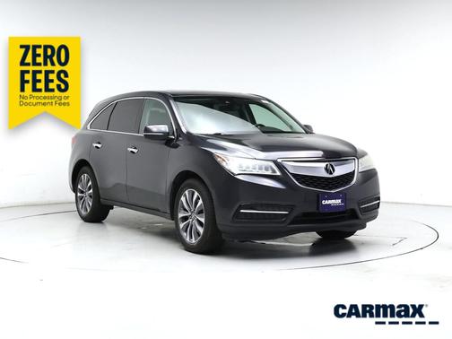 Gray 2016 Acura MDX