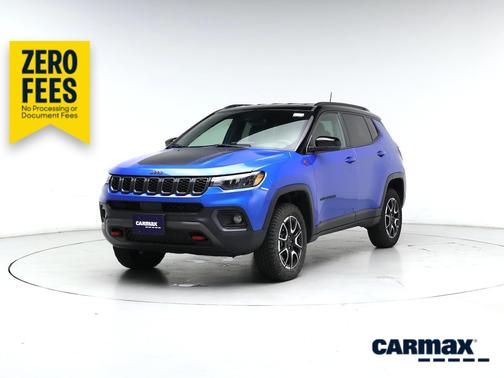 Blue 2025 Jeep Compass Trailhawk