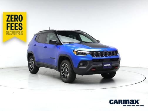 Blue 2025 Jeep Compass Trailhawk