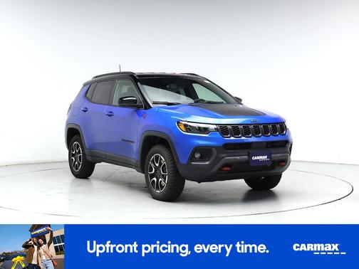 Blue 2025 Jeep Compass Trailhawk