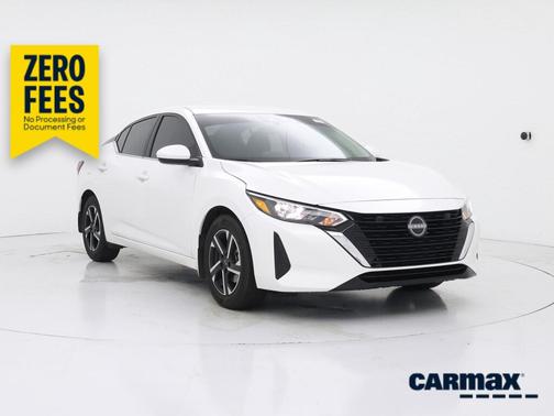 White 2025 Nissan Sentra SV
