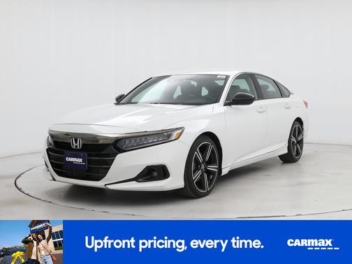 White 2022 Honda Accord Sport