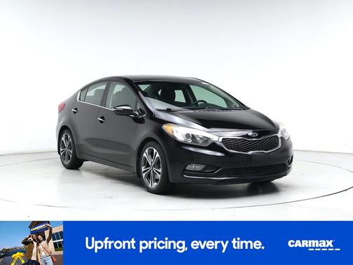 Black 2015 Kia Forte EX