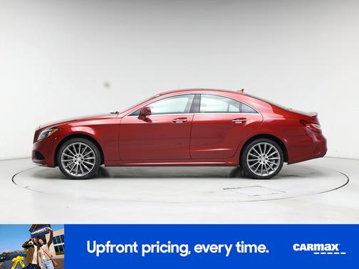 Red 2017 Mercedes-Benz CLS 550