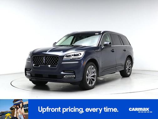 Blue 2022 Lincoln Aviator Grand Touring