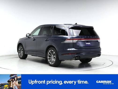 Blue 2022 Lincoln Aviator Grand Touring