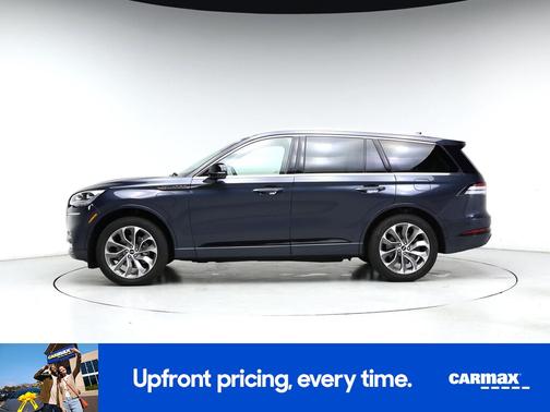 Blue 2022 Lincoln Aviator Grand Touring