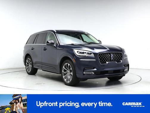 Blue 2022 Lincoln Aviator Grand Touring