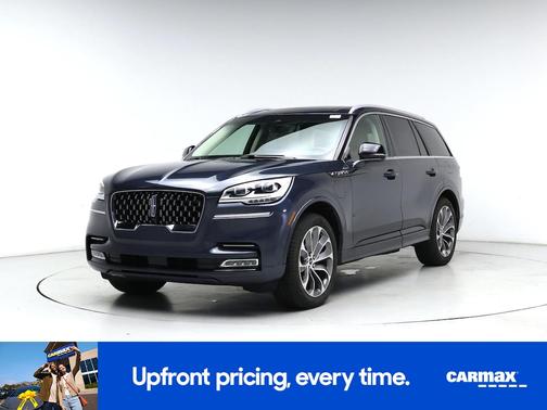 Blue 2022 Lincoln Aviator Grand Touring