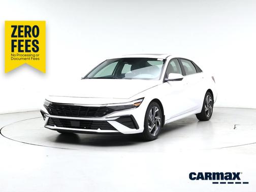 White 2025 Hyundai ELANTRA Limited