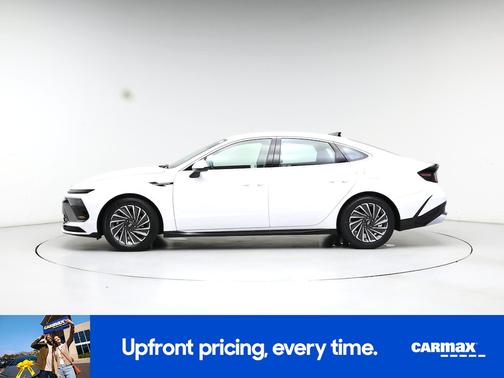 White 2025 Hyundai SONATA Hybrid SEL